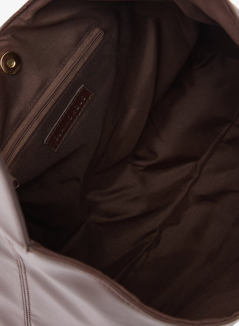 جلاموروس حقيبة كتف بنية - Image 4